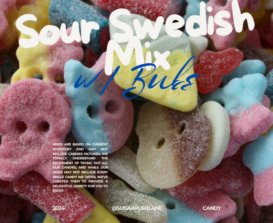 Mixed Sour Swedish Candy Bub Mix