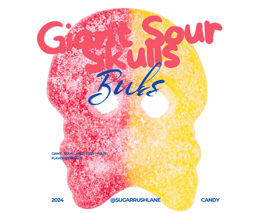 BUBS Giant Sour Skulls