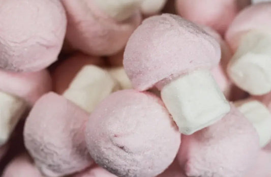 Jumbo Marshmallow Mushrooms