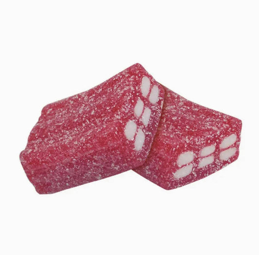 Sour Strawberry Bricks Swedish Candy